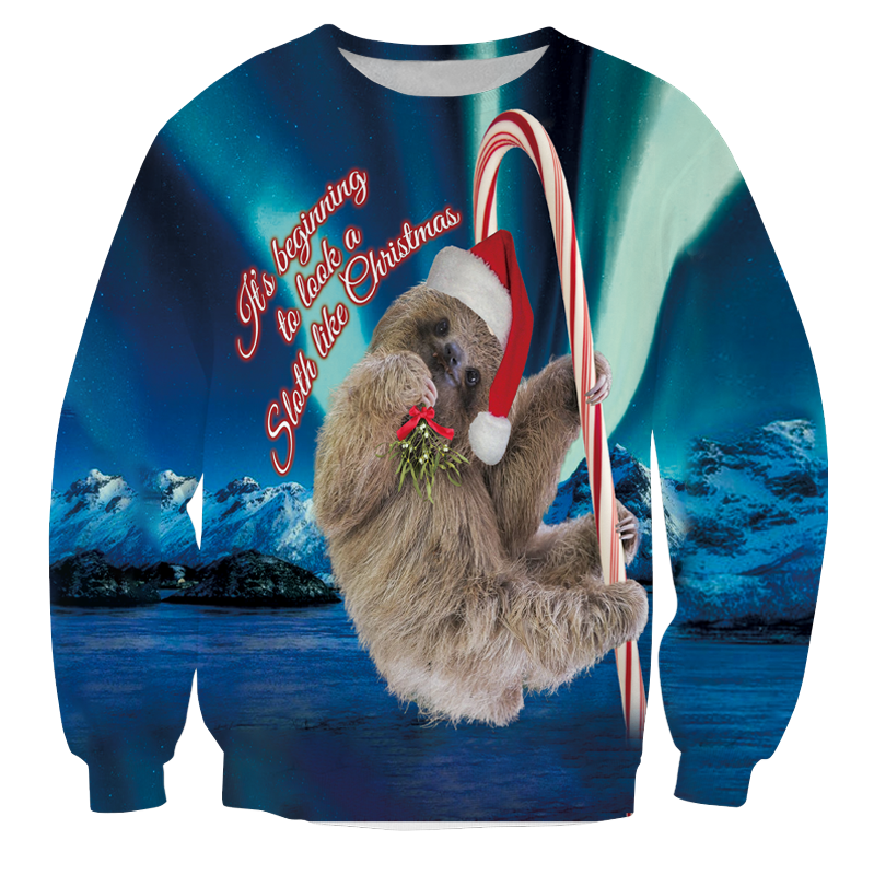 Es fängt an, wie ein Faultier auszusehen, wie Weihnachten