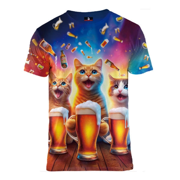 Bierfest Kätzchen Party Shirt