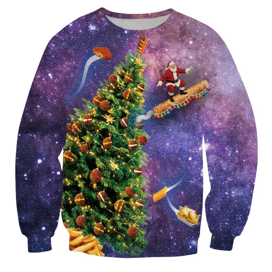 Merry Snackmas - Weihnachtspullover mit Snacks