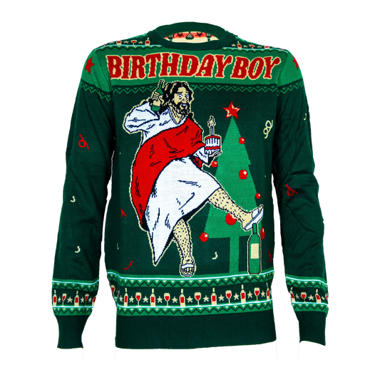Birthdayboy Jezus Ugly X-mas Sweater