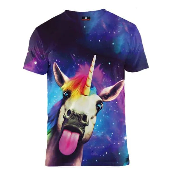 Leckendes Regenbogen-Einhorn